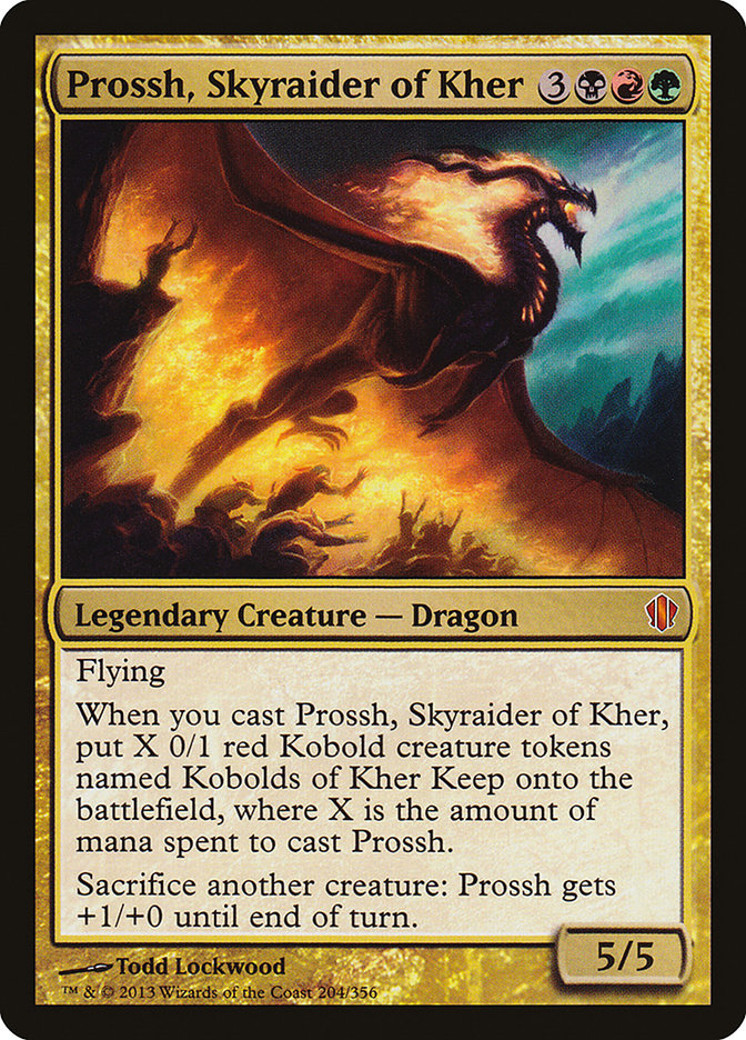 Prossh, Skyraider of Kher [Commander 2013] | Card Citadel