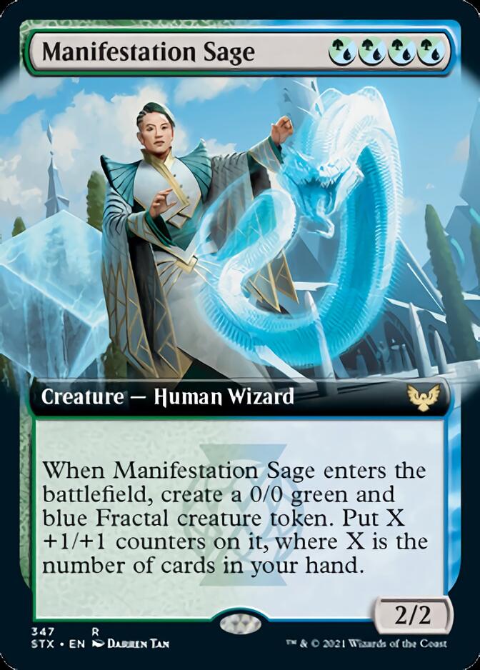 Manifestation Sage (Extended) [Strixhaven: School of Mages] | Card Citadel