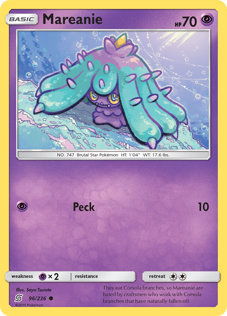 Mareanie (96/236) [Sun & Moon: Unified Minds] | Card Citadel