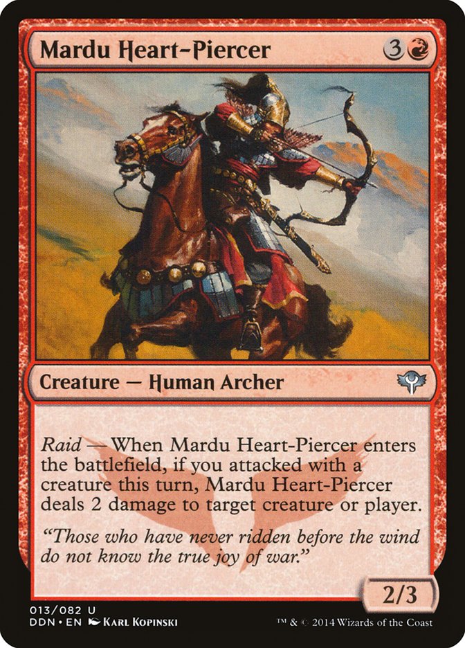 Mardu Heart-Piercer [Duel Decks: Speed vs. Cunning] | Card Citadel