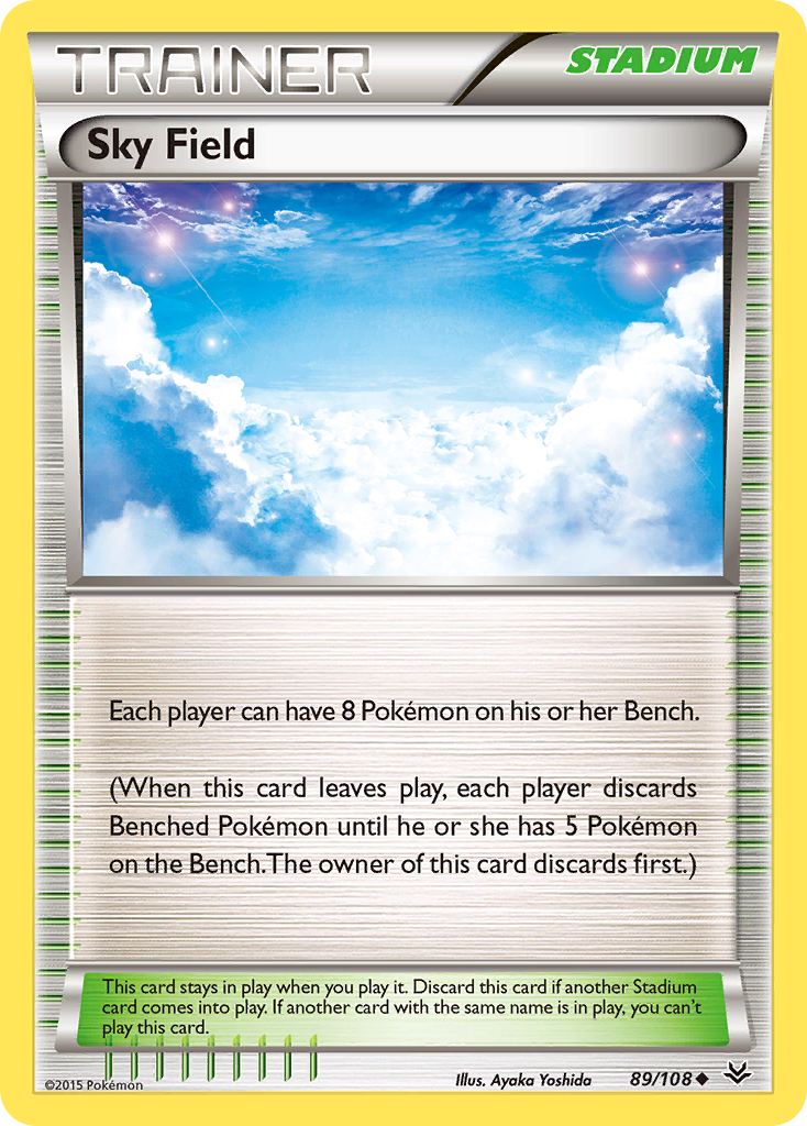 Sky Field (89/108) [XY: Roaring Skies] | Card Citadel