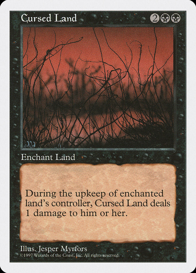 Cursed Land [Fifth Edition] | Card Citadel