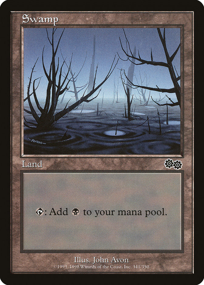 Swamp [Urza's Saga] | Card Citadel
