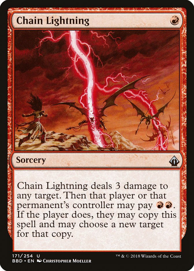 Chain Lightning [Battlebond] | Card Citadel