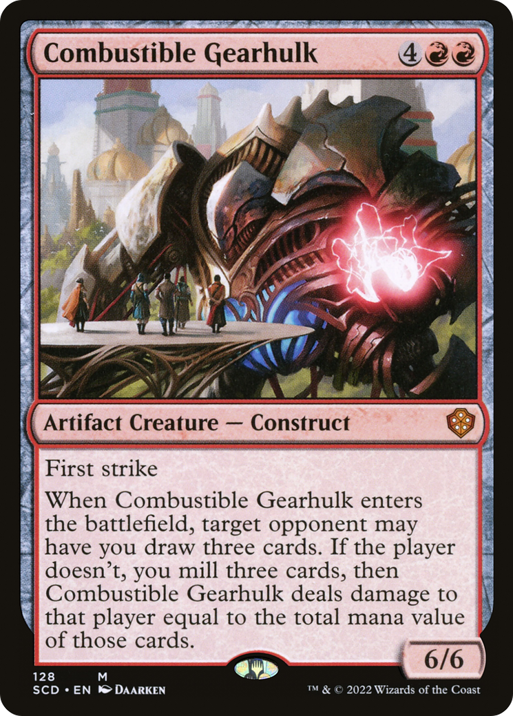 Combustible Gearhulk [Starter Commander Decks] | Card Citadel