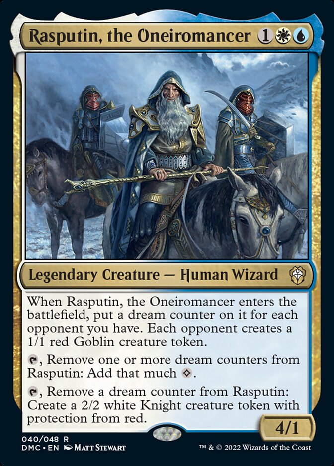 Rasputin, the Oneiromancer [Dominaria United Commander] | Card Citadel