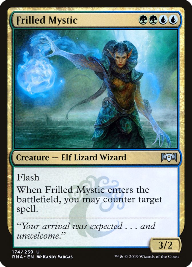 Frilled Mystic [Ravnica Allegiance] | Card Citadel