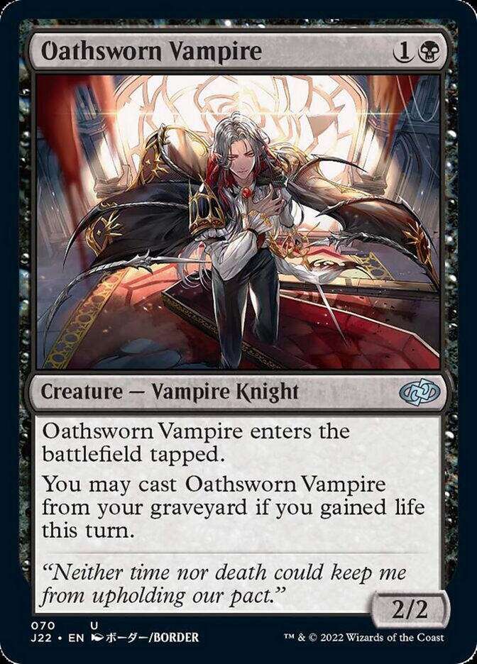 Oathsworn Vampire [Jumpstart 2022] | Card Citadel