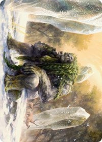 Svella, Ice Shaper Art Card (Gold-Stamped Signature) [Kaldheim: Art Series] | Card Citadel