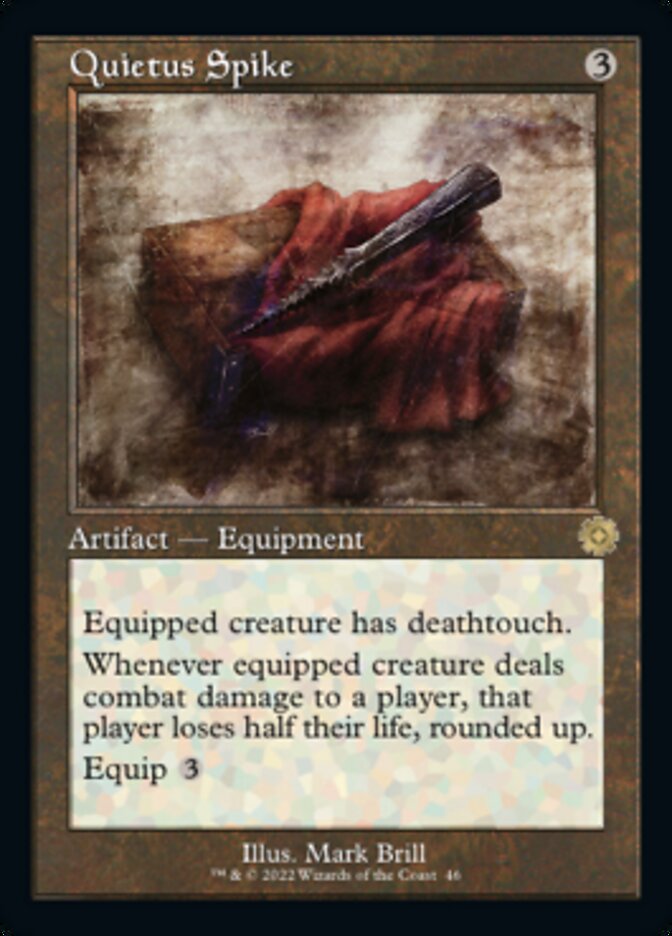 Quietus Spike (Retro) [The Brothers' War Retro Artifacts] | Card Citadel