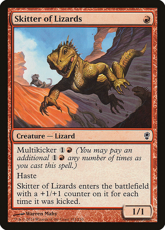 Skitter of Lizards [Conspiracy] | Card Citadel