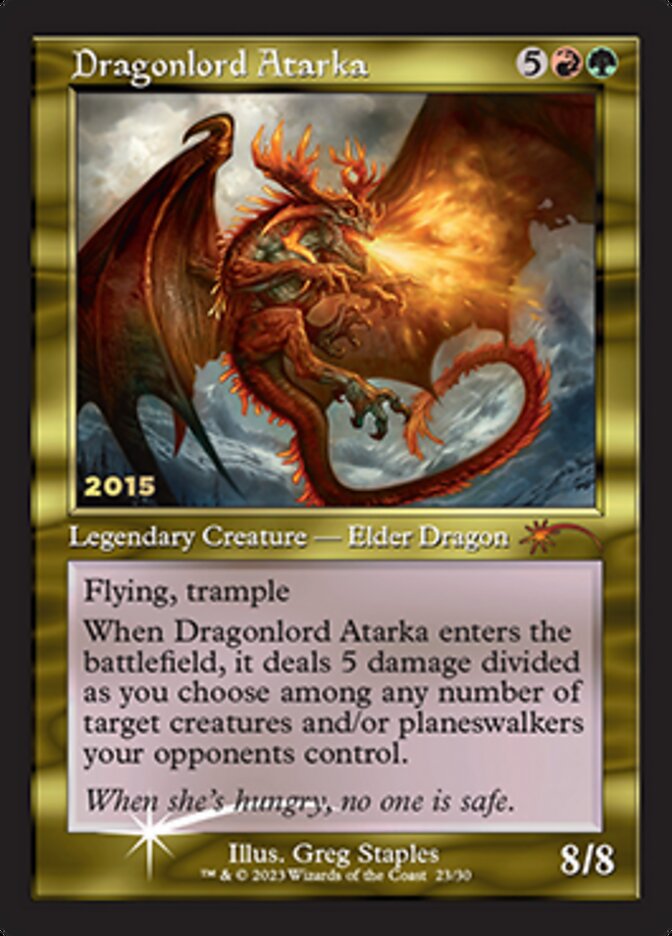 Dragonlord Atarka [30th Anniversary Promos] | Card Citadel