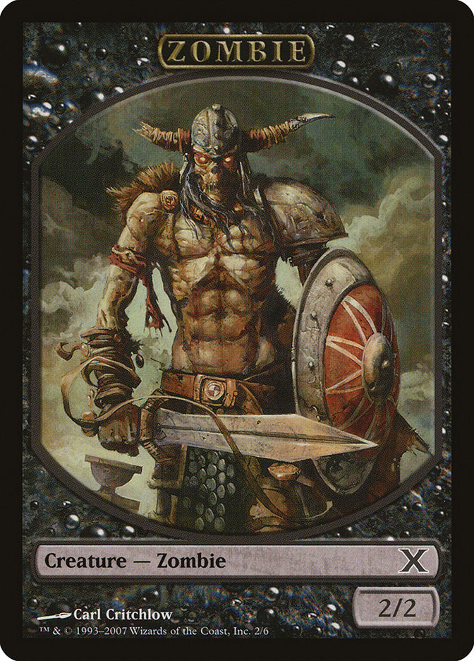 Zombie [Tenth Edition Tokens] | Card Citadel