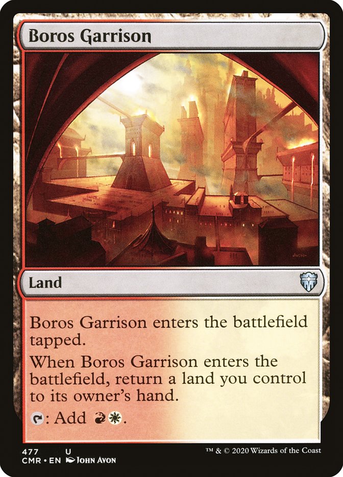 Boros Garrison [Commander Legends] | Card Citadel