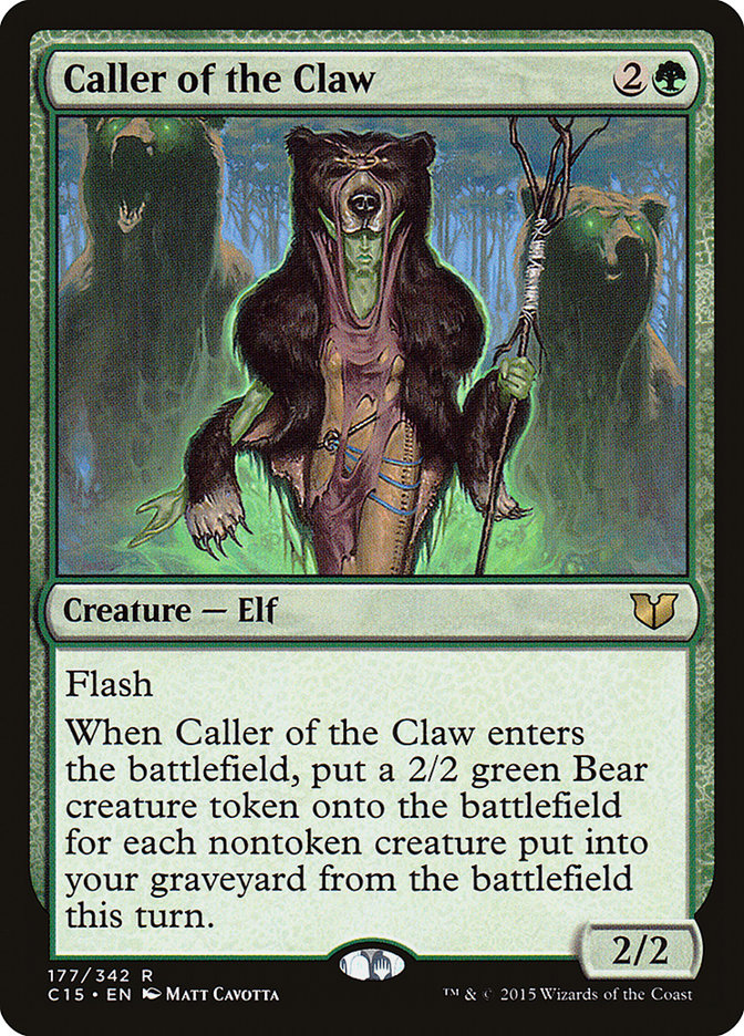 Caller of the Claw [Commander 2015] | Card Citadel