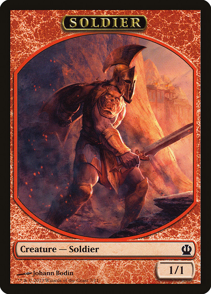 Soldier (7/11) [Theros Tokens] | Card Citadel