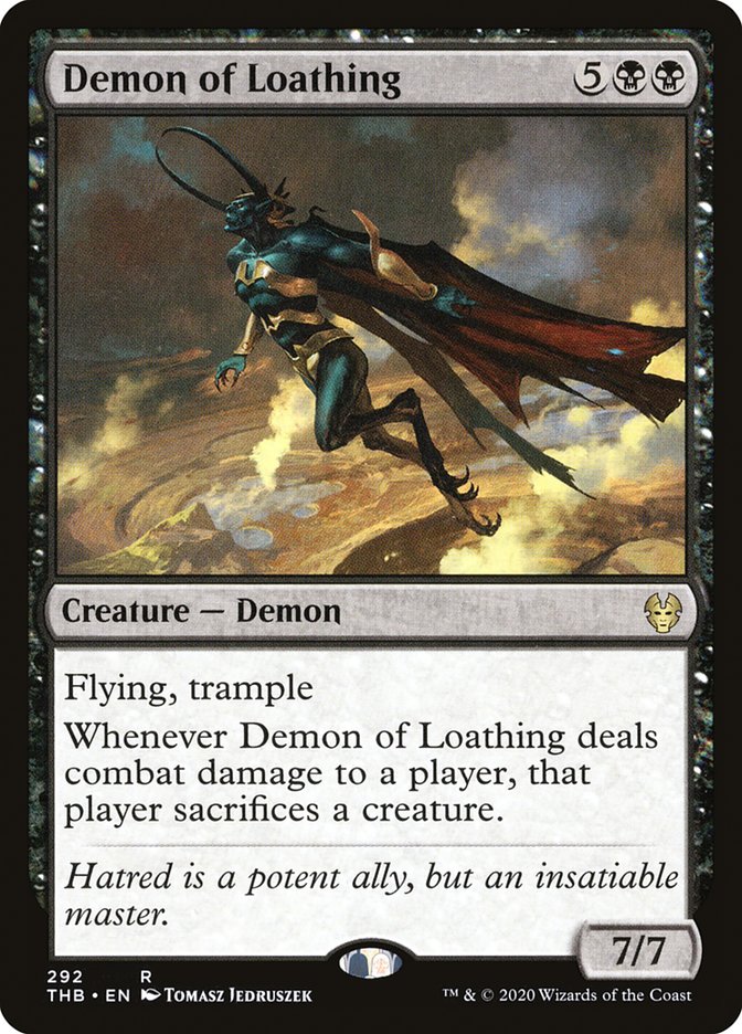 Demon of Loathing [Theros Beyond Death] | Card Citadel