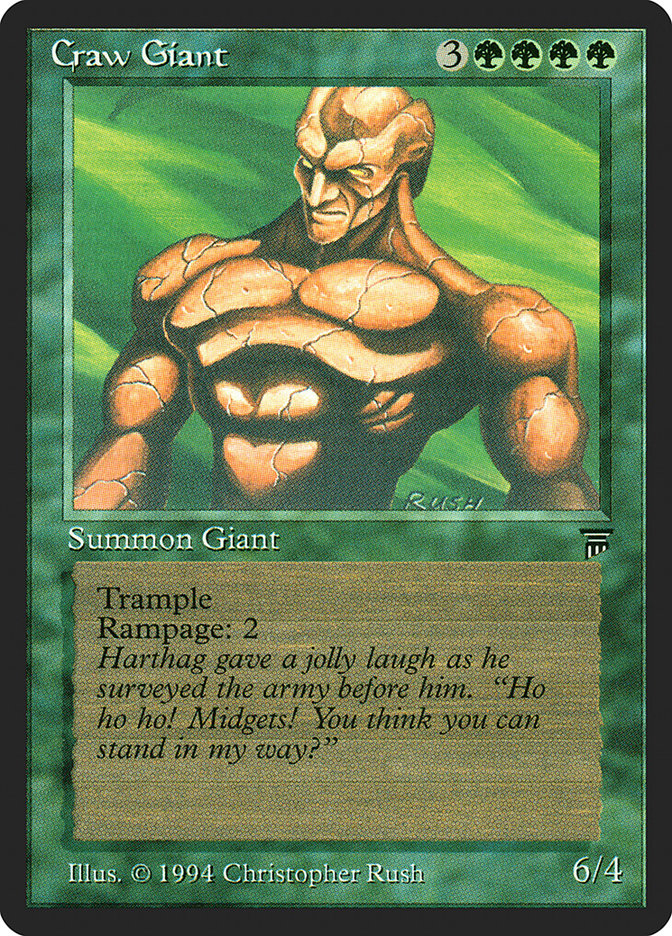 Craw Giant [Legends] | Card Citadel