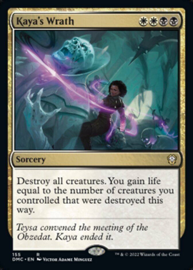 Kaya's Wrath [Dominaria United Commander] | Card Citadel