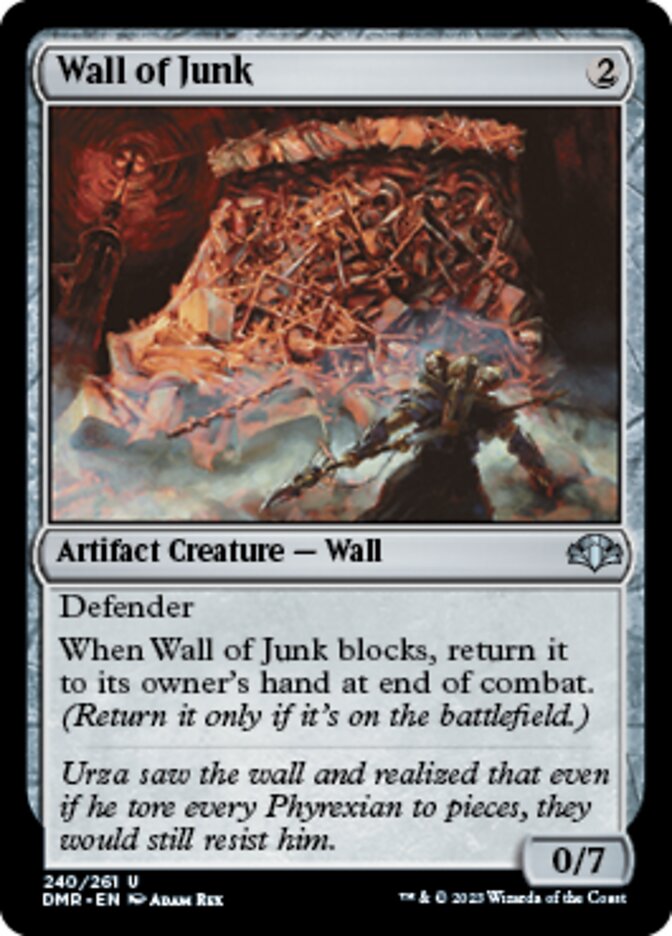 Wall of Junk [Dominaria Remastered] | Card Citadel