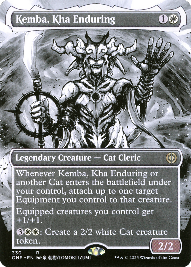 Kemba, Kha Enduring (Borderless Manga) [Phyrexia: All Will Be One] | Card Citadel