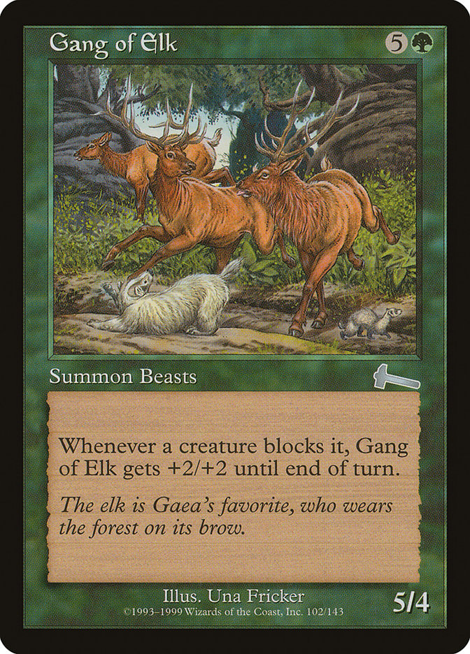 Gang of Elk [Urza's Legacy] | Card Citadel