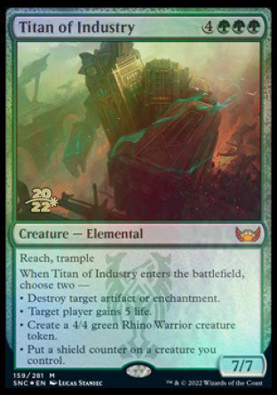 Titan of Industry [Streets of New Capenna Prerelease Promos] | Card Citadel