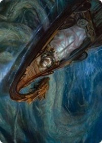 Funeral Longboat Art Card [Kaldheim: Art Series] | Card Citadel