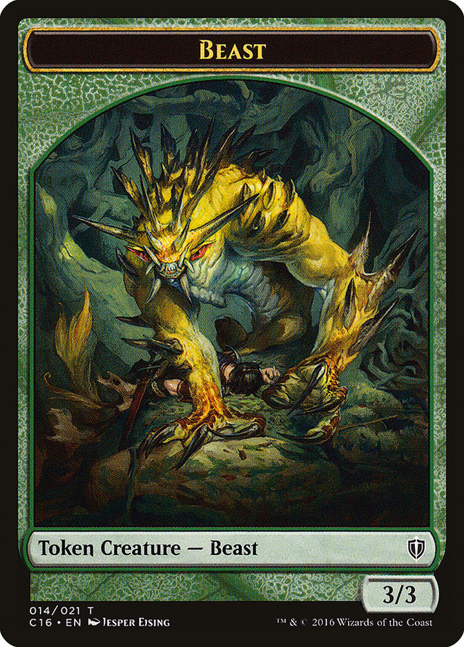 Beast [Commander 2016 Tokens] | Card Citadel