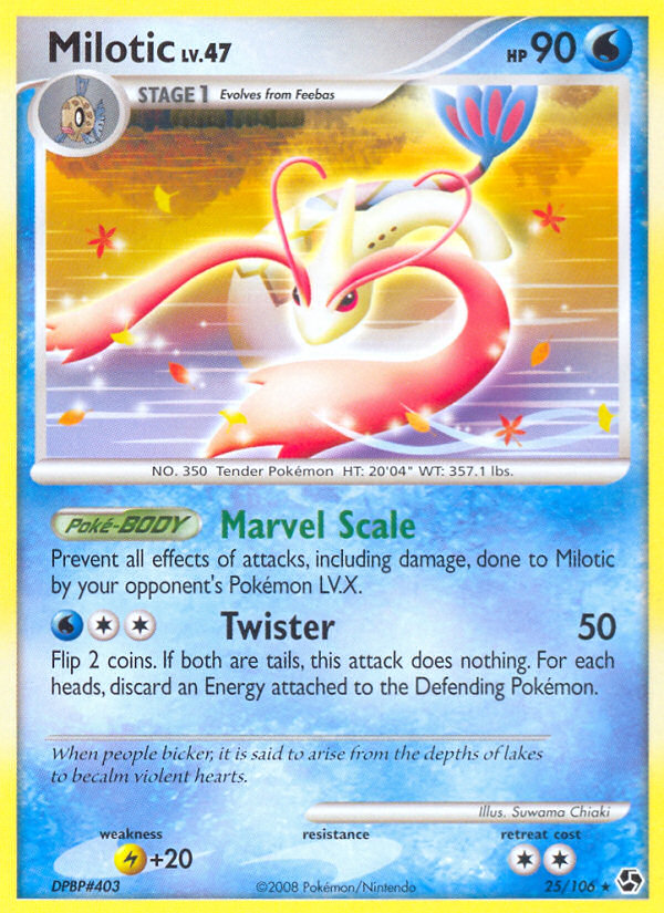 Milotic (25/106) [Diamond & Pearl: Great Encounters] | Card Citadel