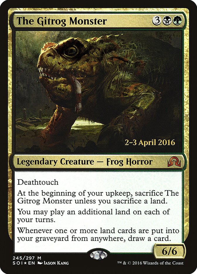 The Gitrog Monster [Shadows over Innistrad Promos] | Card Citadel