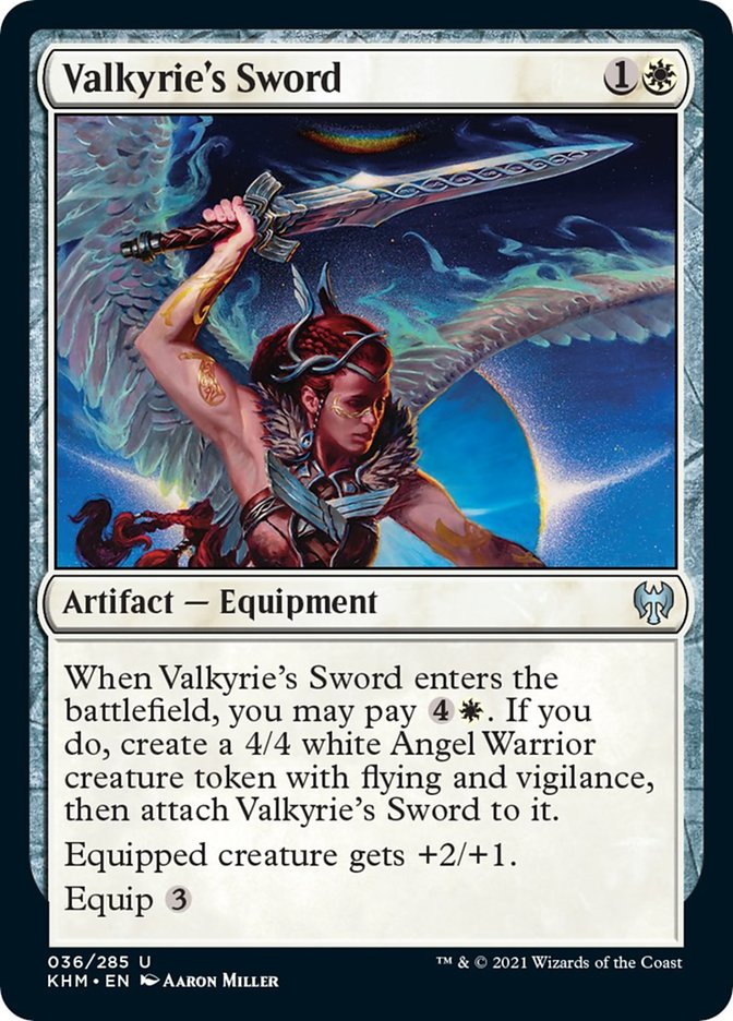 Valkyrie's Sword [Kaldheim] | Card Citadel