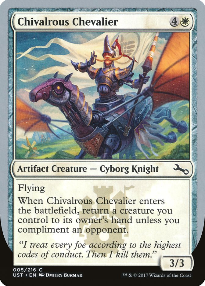 Chivalrous Chevalier [Unstable] | Card Citadel