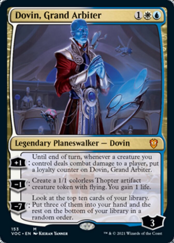 Dovin, Grand Arbiter [Innistrad: Crimson Vow Commander] | Card Citadel