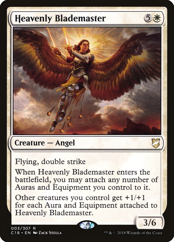 Heavenly Blademaster [Commander 2018] | Card Citadel