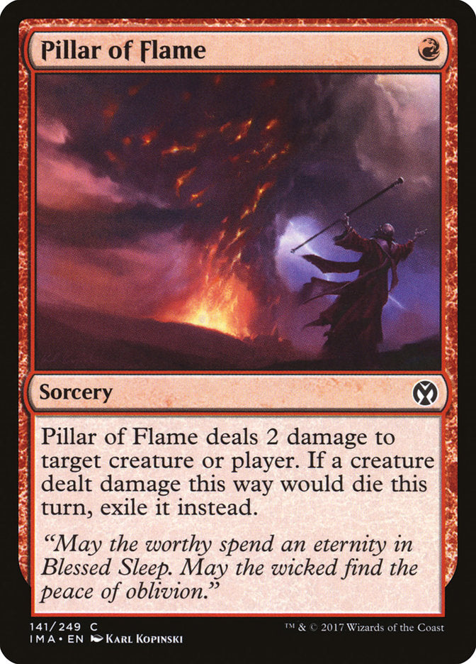 Pillar of Flame [Iconic Masters] | Card Citadel