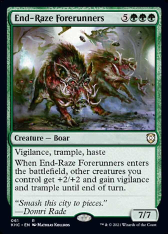 End-Raze Forerunners [Kaldheim Commander] | Card Citadel