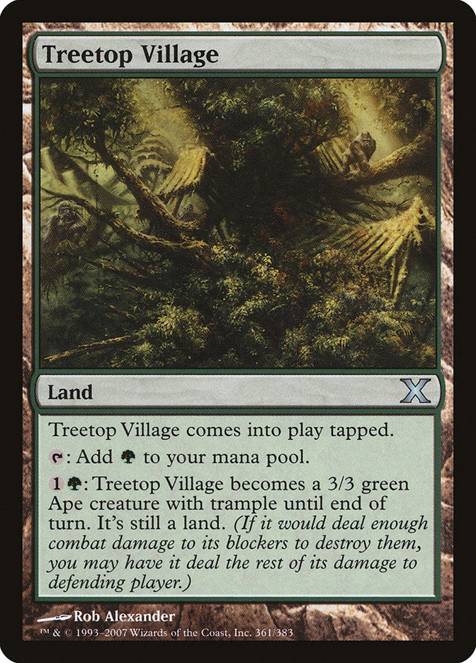 Treetop Village [Tenth Edition] | Card Citadel