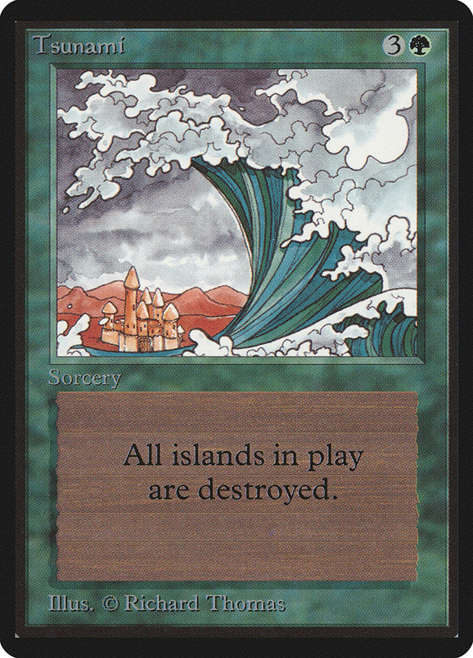 Tsunami [Limited Edition Beta] | Card Citadel