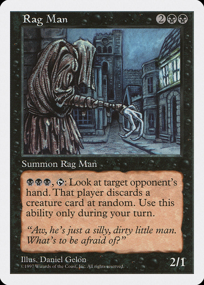 Rag Man [Fifth Edition] | Card Citadel