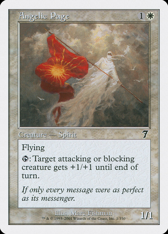Angelic Page [Seventh Edition] | Card Citadel