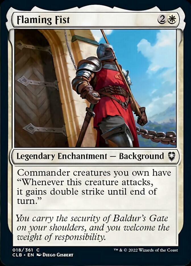 Flaming Fist [Commander Legends: Battle for Baldur's Gate] | Card Citadel