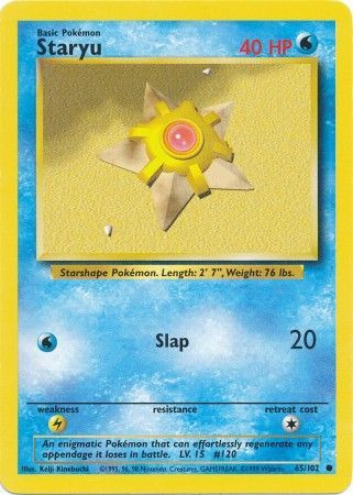 Staryu (65/102) [Base Set Unlimited] | Card Citadel