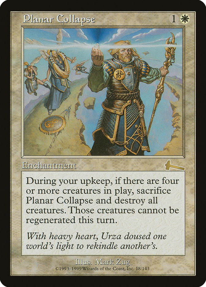 Planar Collapse [Urza's Legacy] | Card Citadel