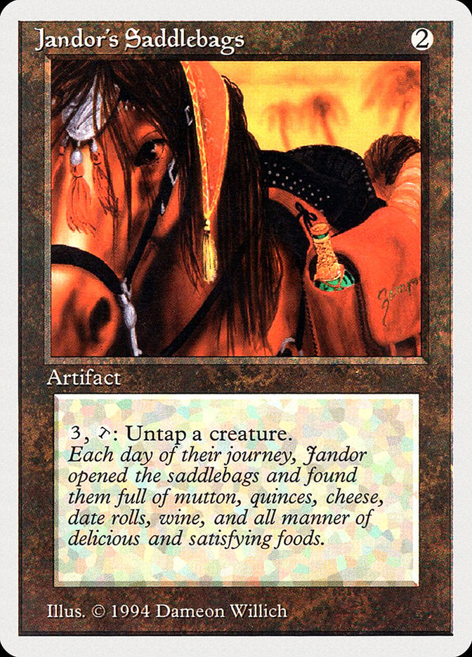 Jandor's Saddlebags [Summer Magic / Edgar] | Card Citadel