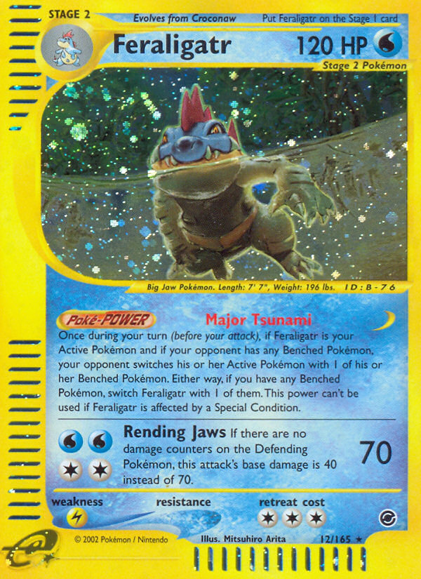 Feraligatr (12/165) [Expedition: Base Set] | Card Citadel