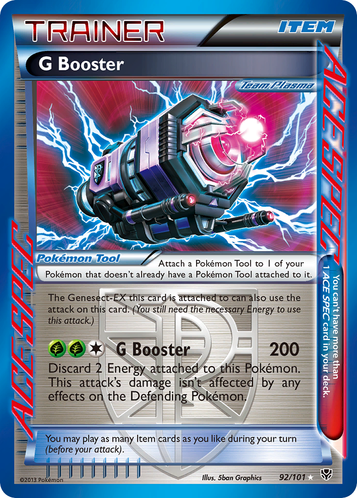 G Booster (92/101) [Black & White: Plasma Blast] | Card Citadel