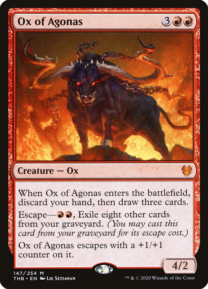 Ox of Agonas [Theros Beyond Death] | Card Citadel