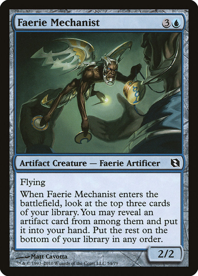 Faerie Mechanist [Duel Decks: Elspeth vs. Tezzeret] | Card Citadel