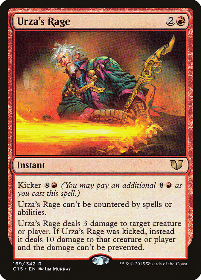 Urza's Rage [Commander 2015] | Card Citadel